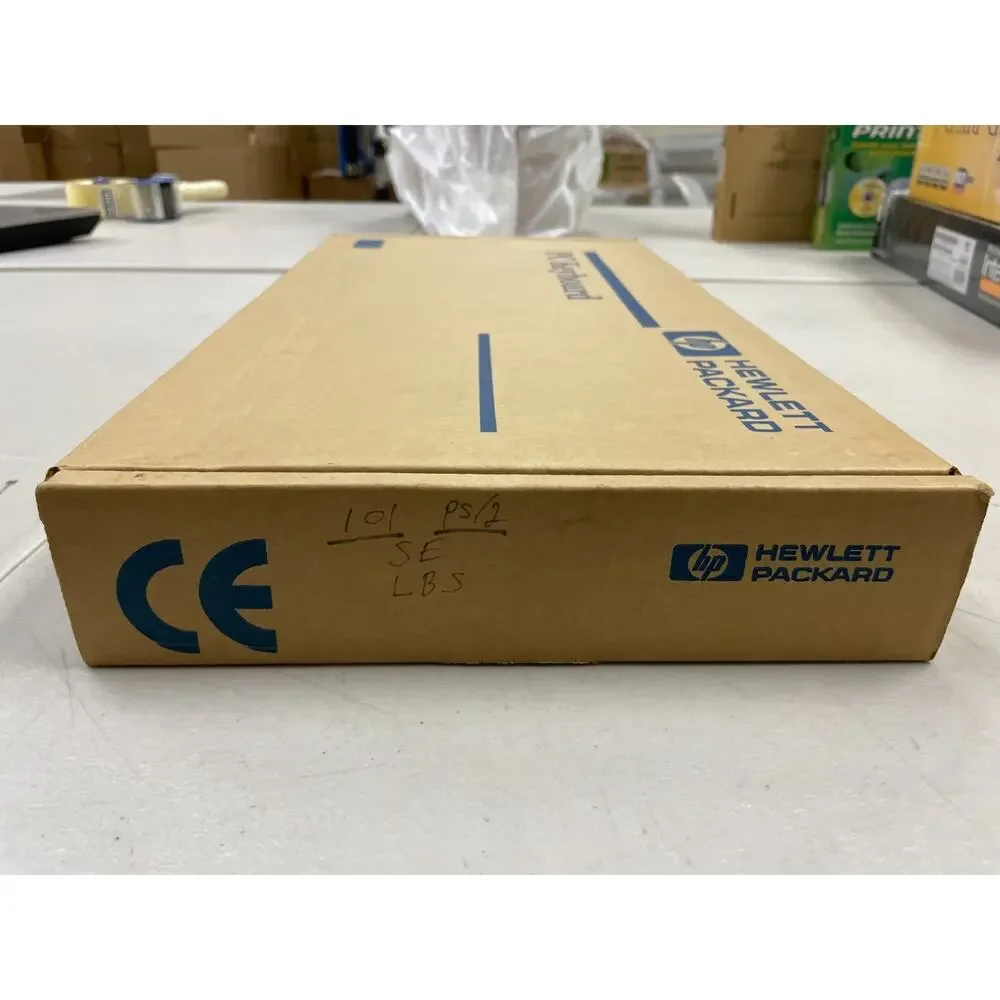 VINTAGE HEWLETT PACKARD PS/2 KEYBOARD MODEL: C3757-60201 C3757A ABA New In Box